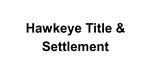 Logo for Hawkeye Title & Settlement 2