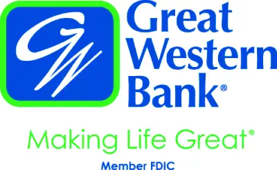 Logo for sponsor Great Western Bank