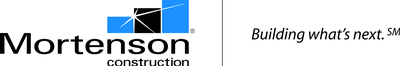 Logo for sponsor Mortenson Construction
