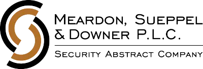 Logo for sponsor Meardon, Sueppel & Downer