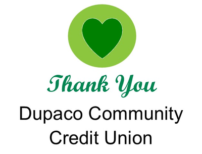 Logo for sponsor Dupaco Community Credit Union