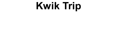 Logo for sponsor Kwik Trip