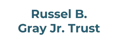 Logo for sponsor Russel B. Gray Jr. Trust