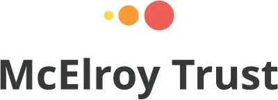 Logo for sponsor R.J. McElroy Trust
