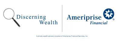Logo for sponsor Discerning Wealth- Ameriprise Financial