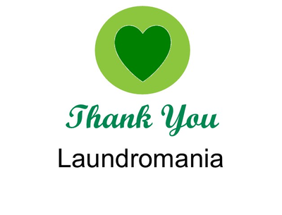 Logo for sponsor Laundromania