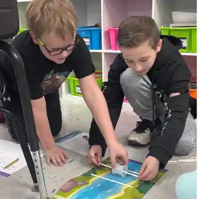 Image of two students