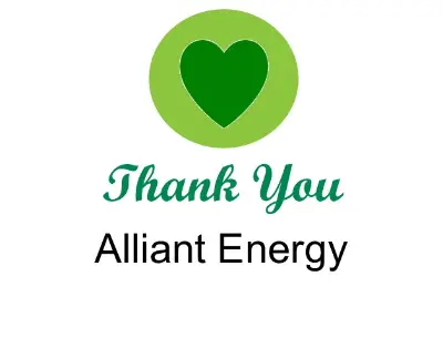 Logo for sponsor Alliant Energy