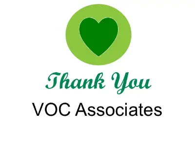 Logo for sponsor Voc Associates