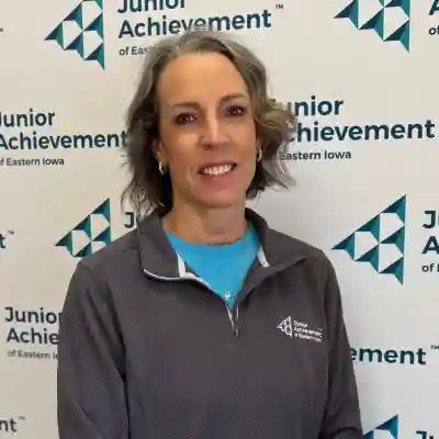 image of a woman in grey shirt