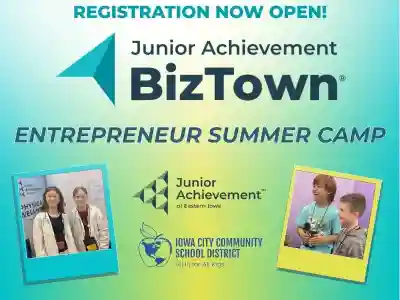 Image of a flyer for summer camp