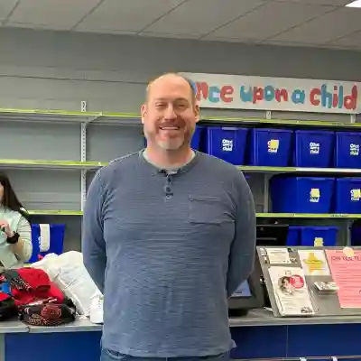 Matt Orvick, owner of Plato’s Closet Coralville, Plato’s Closet Cedar Rapids, and Once Upon a Child Coralville