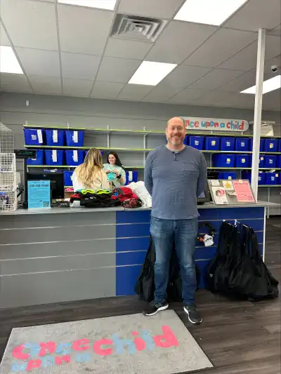 Matt Orvick, owner of Plato’s Closet Coralville, Plato’s Closet Cedar Rapids, and Once Upon a Child Coralville